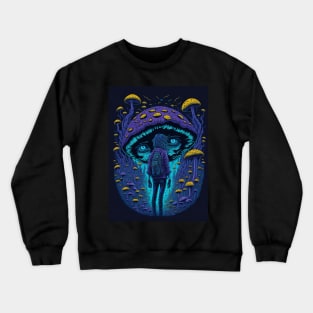 Techno Psy Shirt - Psychedelic Organism - Catsondrugs.com - #psychedelic #psychedelicart #trippy #psytrance #art #psy #trippyart #music #trance #rave #love #psychedelictrance #psyart #digitalart #psytranceworld #trancefamily Crewneck Sweatshirt